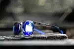 Дитячі окуляри Relax Siri сірі кришталеві, лінза smoke (PC), blue revo, кат. 3 - Магазин ВелоБуча