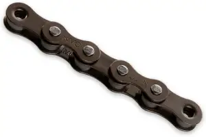 Ланцюг KMC S1 Wide Brown 1 шв., 112 л. + Замок ОЕМ (уп. 5 шт.) - Магазин ВелоБуча