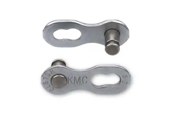 Замок ланцюга KMC 7/8R Silver EPT 8/7/6 шв. (7,3мм/KMC/Shimano), 1 замок (polybag) - Магазин ВелоБуча