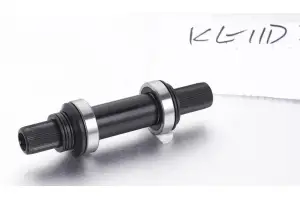 Каретка 140мм  x 68 мм шліцевий KENLI KL-11D чорний BMX 37*19мм AM (брендоване пакування) - Магазин ВелоБуча