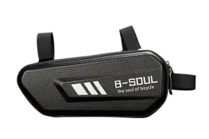 Велосумка кейс в раму 27*11*7 см BEcool BC-BG168 черный AM (брендированная упаковка)