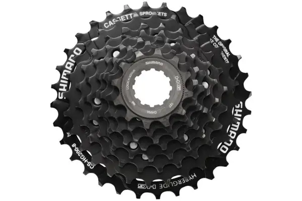 Касета 9 11-32Т Сталь SHIMANO Acera CS-HG200 чорний - Магазин ВелоБуча
