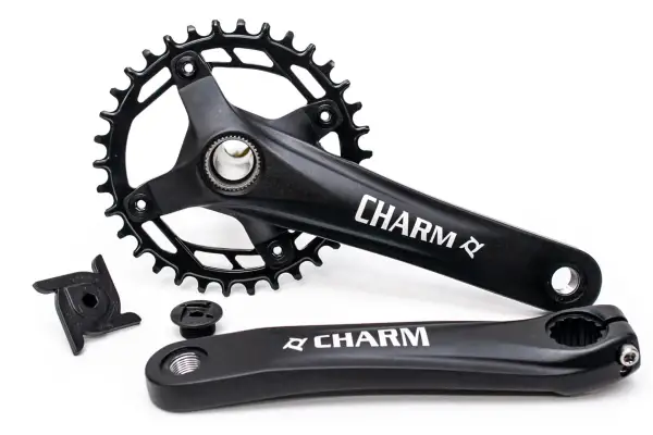 Шатун Алюмiнiй L175мм 34T з інтегр.віссю без каретки PROWHEEL CHARM-34T-TT чорний - Магазин ВелоБуча