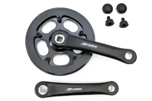 Шатун L152мм 36T под квадрат PROWHEEL RA102PP черный