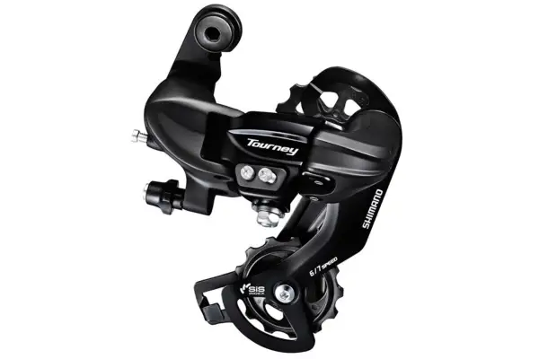 Переключатель задн. 7 индекс max-34T под болт SHIMANO TY-300 черный средняя кавычка - Магазин ВелоБуча
