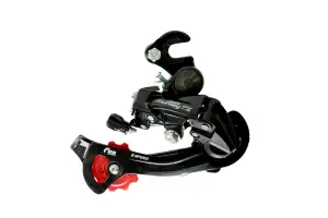 Переключатель задн. 7 max-28T под крюк SHIMANO RD-TZ500В черный средняя лапка - Магазин ВелоБуча