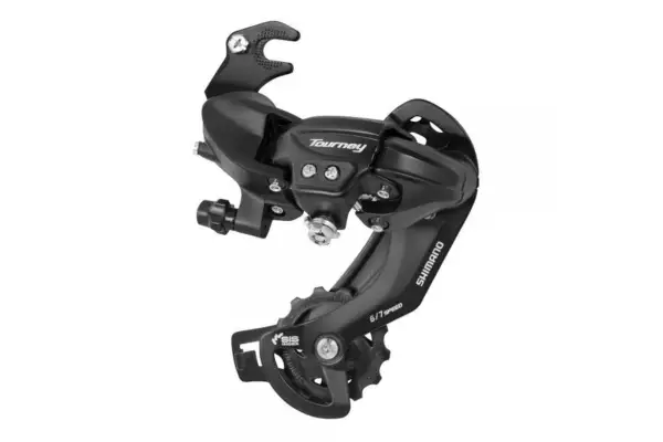 Переключатель задн. 7 индекс max-34T под крюк SHIMANO TY-300B черный средняя лапка - Магазин ВелоБуча
