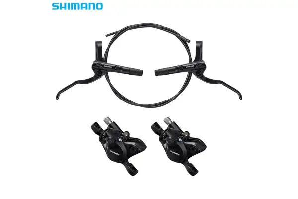 Гальмо дискове гідравл. F850мм R1500мм SHIMANO BR-MT200 без ротора чорний - Магазин ВелоБуча
