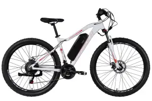 Велосипед с электроприводом 27.5" AL Formula eALPINA DD FR рама-17" 36B 12.5А*ч 500Вт бело-розовый 2026