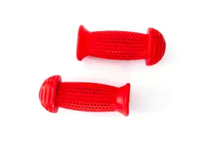 Грипсы детские 95мм PVC BRAVVOS FL-231 красный AM (брендированная упаковка)