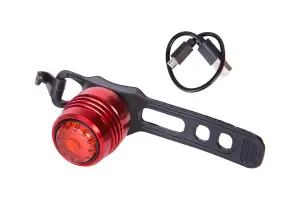 Мигалка  BEcool BC-TL5398 червоний червоне світло USB Алюмiнiй AM (брендоване пакування) - Магазин ВелоБуча