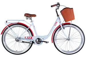 Велосипед ST 26" Dorozhnik LUX Velosteel рама-17" светло-голубой 2025