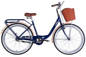 Велосипед ST 26" Dorozhnik LUX Velosteel рама-17" синий 2025