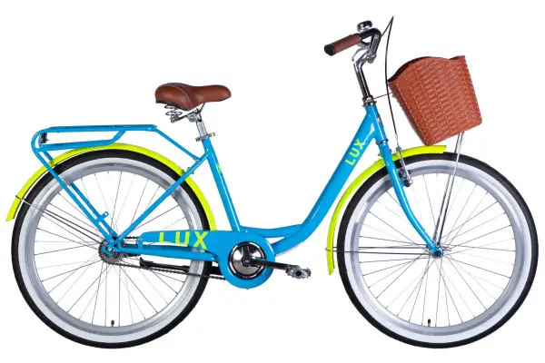 Велосипед ST 26 Dorozhnik LUX Velosteel рама-17 голубой 2025 - Магазин ВелоБуча