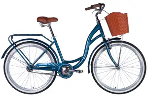 Велосипед ST 26" Dorozhnik AQUAMARINE BH рама-17" темно-синий 2025