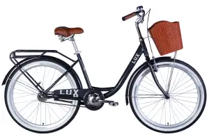 Велосипед ST 26" Dorozhnik LUX Velosteel рама-17" темно-серый 2026