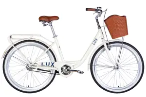 Велосипед ST 26" Dorozhnik LUX Velosteel рама-17" слоновая кость 2026
