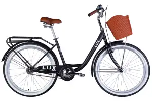 Велосипед ST 26" Dorozhnik LUX Velosteel рама-17" черный (матовый) 2026