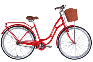 Велосипед ST 28" Dorozhnik OBSIDIAN BH рама-19" оранжево-красный 2025