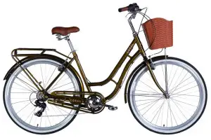 Велосипед AL 28" Dorozhnik CORAL Vbr FR рама-19" болотно-зеленый 2025