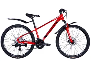 Велосипед AL 26" Discovery BASTION DD CS рама-13" красно-черный 2025 Велосипед AL 26" Discovery BASTION DD CS рама-13" красно-черный 2025