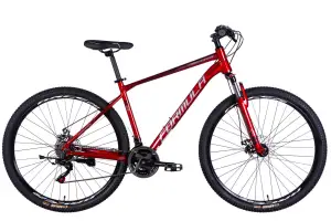 Велосипед AL 29" Formula MOTION DD FR рама-19" красный с серым 2026