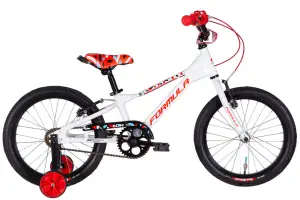 Велосипед AL 18 Formula Kid SLIM BH рама-9 білий з червоним 2026 - Магазин ВелоБуча