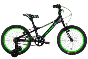 Велосипед AL 18" Formula Kid SLIM BH рама-9" черный с зеленым 2026 Велосипед AL 18" Formula Kid SLIM BH рама-9" черный с зеленым 2026