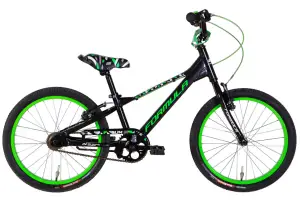 Велосипед AL 20 Formula Kid SLIM BH рама-10 черный с зеленым 2026 - Магазин ВелоБуча