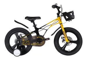 Велосипед MG 16" SPACE KID ANDROMEDA DD рама-9" желто-черный 2026