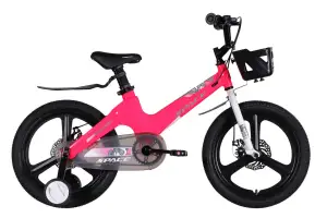 Велосипед MG 18" SPACE KID MOON DD рама-10,6" розовый 2026