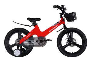 Велосипед MG 18" SPACE KID MOON DD рама-10,6" красный 2026