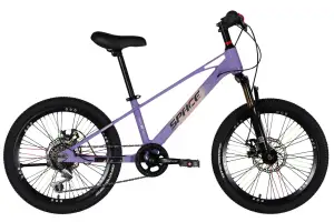 Велосипед MG 20" SPACE KID ALIOTH DD FR рама-11" фиолетовый 2025