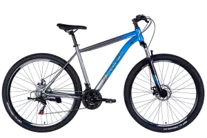 Велосипед ST 29" SPACE MARS DD FR рама-20" сине-серый 2026