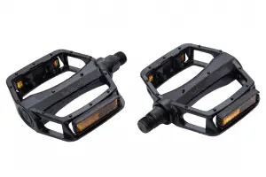 Педали Алюминий 112.5*105мм BRAVVOS YX-44X черный