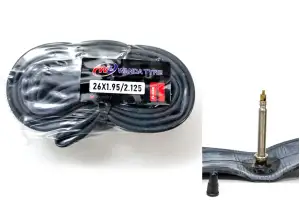 Камера 26"1.95-2.125 WANDA AV (Schrader) 48мм Камера 26"1.95-2.125 WANDA AV (Schrader) 48мм