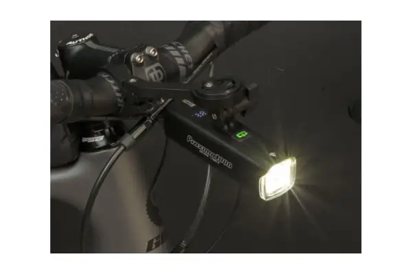 Ліхтар передній Author PROXIMA 1000 lm / GoPro clamp USB Alloy, чорний - Магазин ВелоБуча