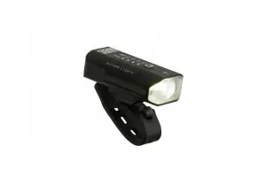 Ліхтар передній Author DoubleShot 600 lm USB Alloy, чорний/прозораr-червона лінзи - Магазин ВелоБуча