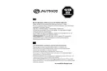 Ліхтар набір Author A-Stake Mini USB, 12 lm - Магазин ВелоБуча