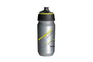 Фляга Author AB-Tcx-Shanti X9 0,6 l, колір :сріблясто/неоново жовта - Магазин ВелоБуча