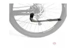 Підніжка для велосипеду Author AKS-670 R18 E-bike 24-29, чорна - Магазин ВелоБуча