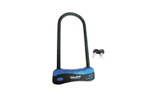Замок велосипедний Author U-lock AUL Cliff 165 x 320 mm, колір чорний - Магазин ВелоБуча