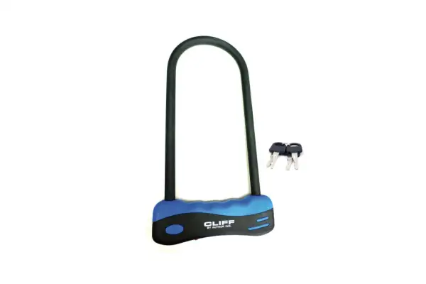 Замок велосипедний Author U-lock AUL Cliff 165 x 320 mm, колір чорний - Магазин ВелоБуча