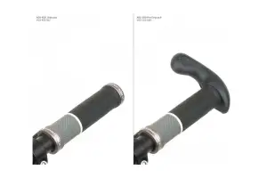 Ріжки на кермо Author ABE-500 ProGrip, колір: чорні - Магазин ВелоБуча