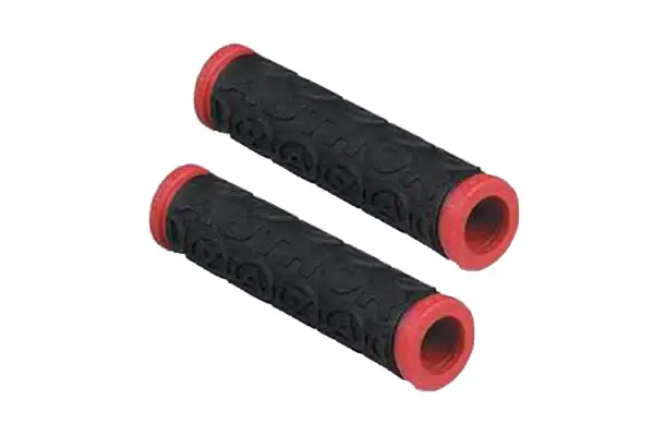 Грипсы Author AGR-D277-120 с красными ободками, комплект, резиновые. - Author - Магазин ВелоБуча Грипсы Author AGR-D277-120 с красными ободками, комплект, резиновые. - Магазин ВелоБуча
