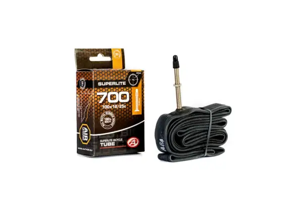 Велокамера Author AT-ROAD-700C SuperLite FV60 700x18/25C чорна - Магазин ВелоБуча
