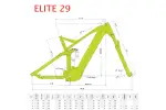 Велосипед AUTHOR (2026) ELITE 29, рама 19, колір: Чорний - Магазин ВелоБуча
