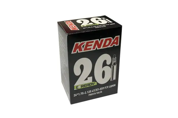 Велокамера KENDA 26x1.75-2.125, F/V-48 мм, 47/57-559, у коробочці - Магазин ВелоБуча