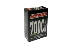 Велокамера KENDA 27/28 700x18-25C, F/V-48мм,18/25-622/630, у коробочці
