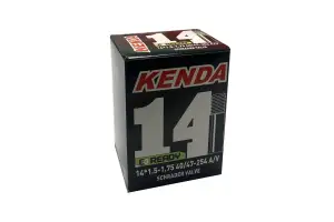 Велокамера KENDA 14х1.5/1.75, A/V, 40/47-254, у коробочці - Магазин ВелоБуча